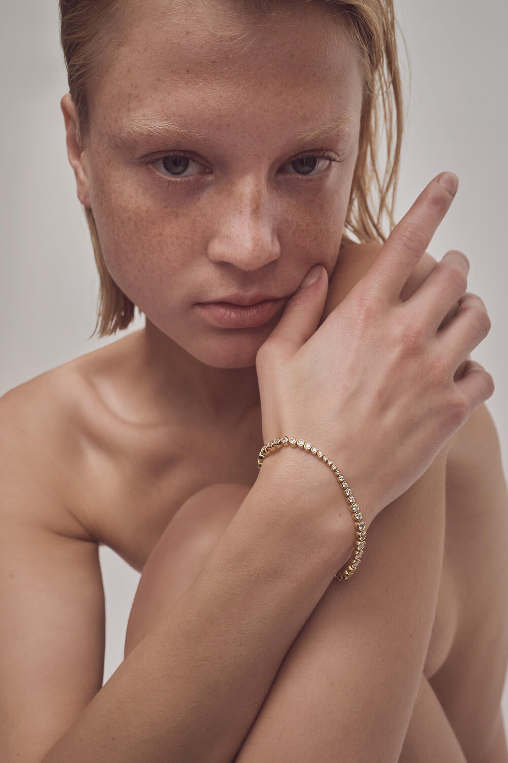 Oda armbånd - forgyldt